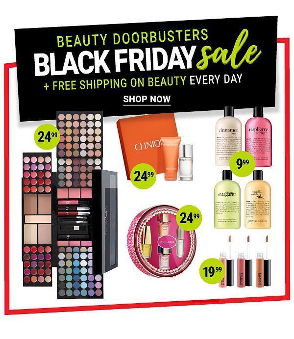 Beauty Doorbusters - Black Friday Sale + Free shipping on beauty every day. Shop Now.