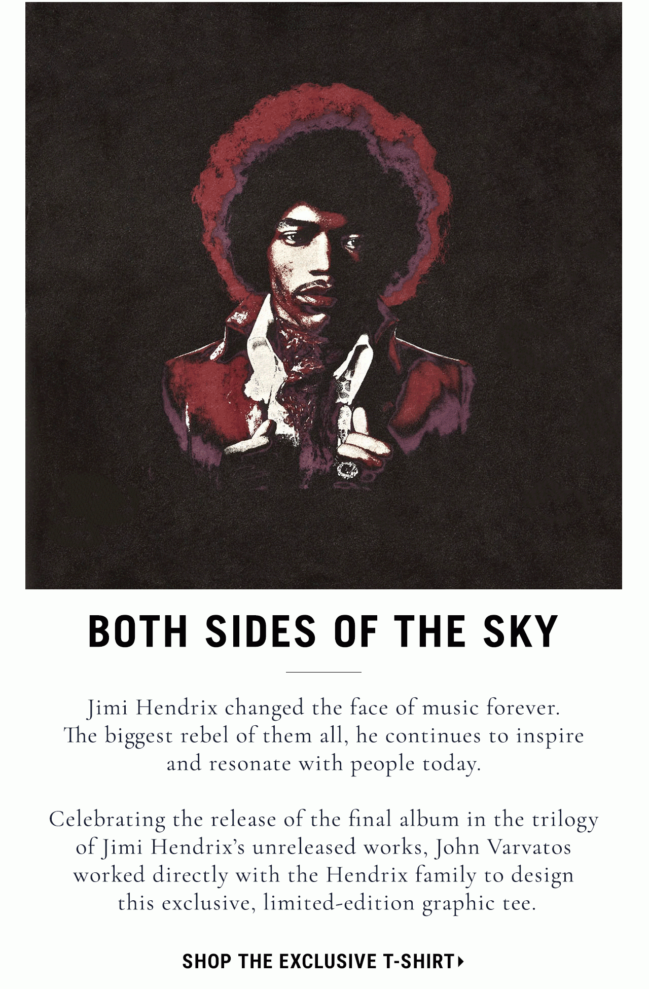 Exclusive Jimi Hendrix Tee