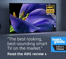 "The best-looking, best-sounding smart TV on the market." | Read the A9G review