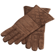 Suede Gauntlet Gloves