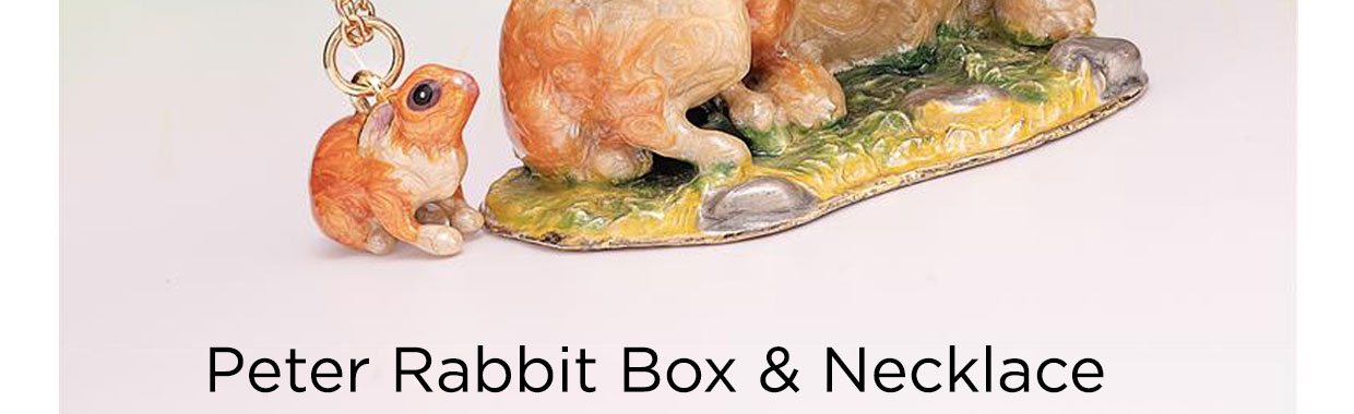 Peter Rabbit Box & Necklace