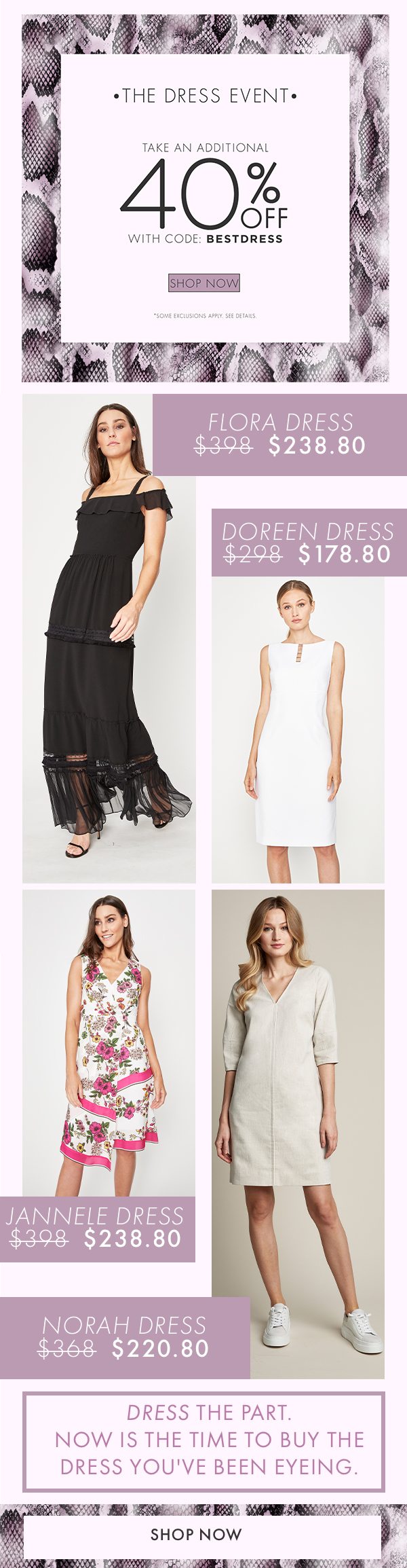 Dress Event - upto 40% off