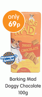 Barking Mad Doggy Chocolate 100g