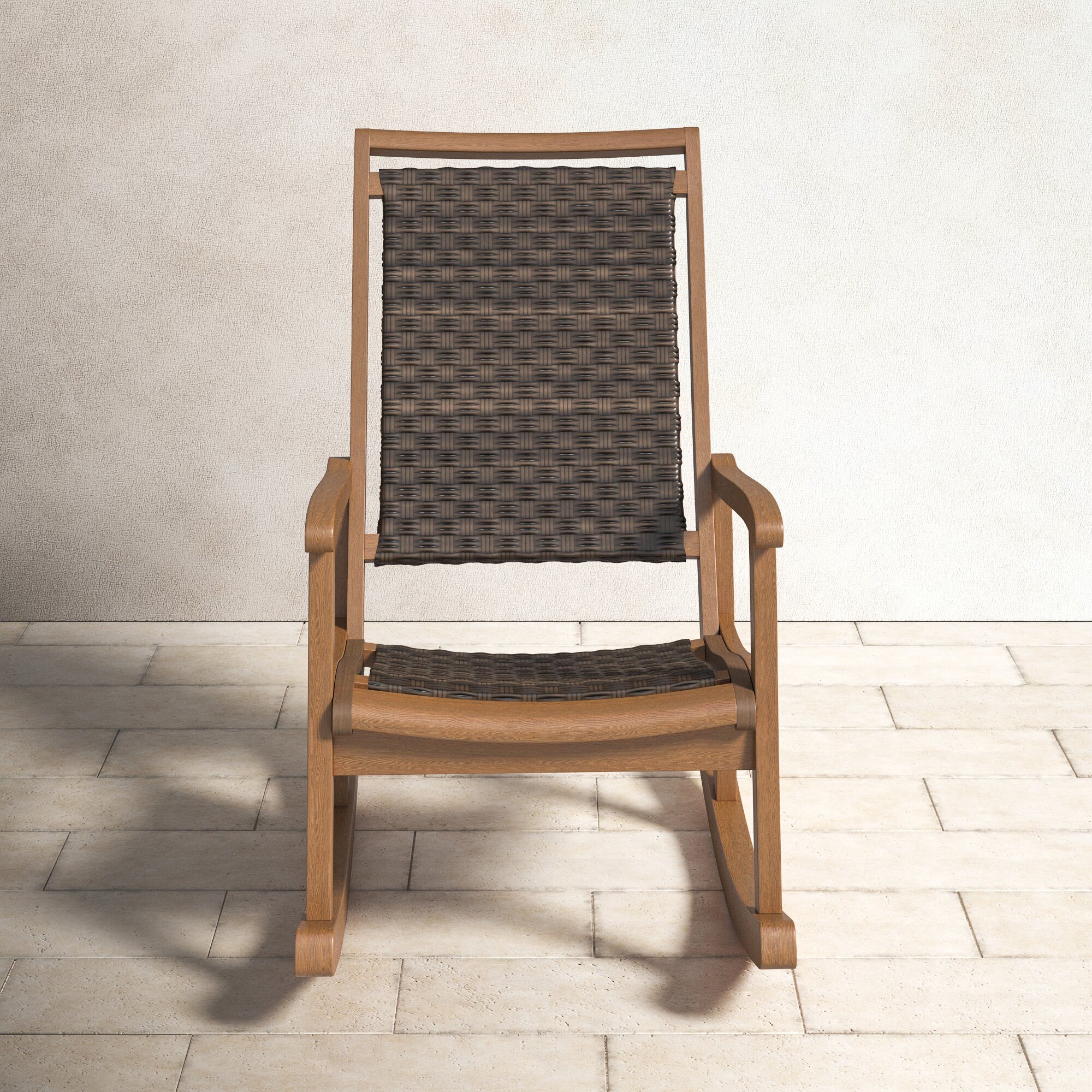 Legette Rocking Solid Wood Chair