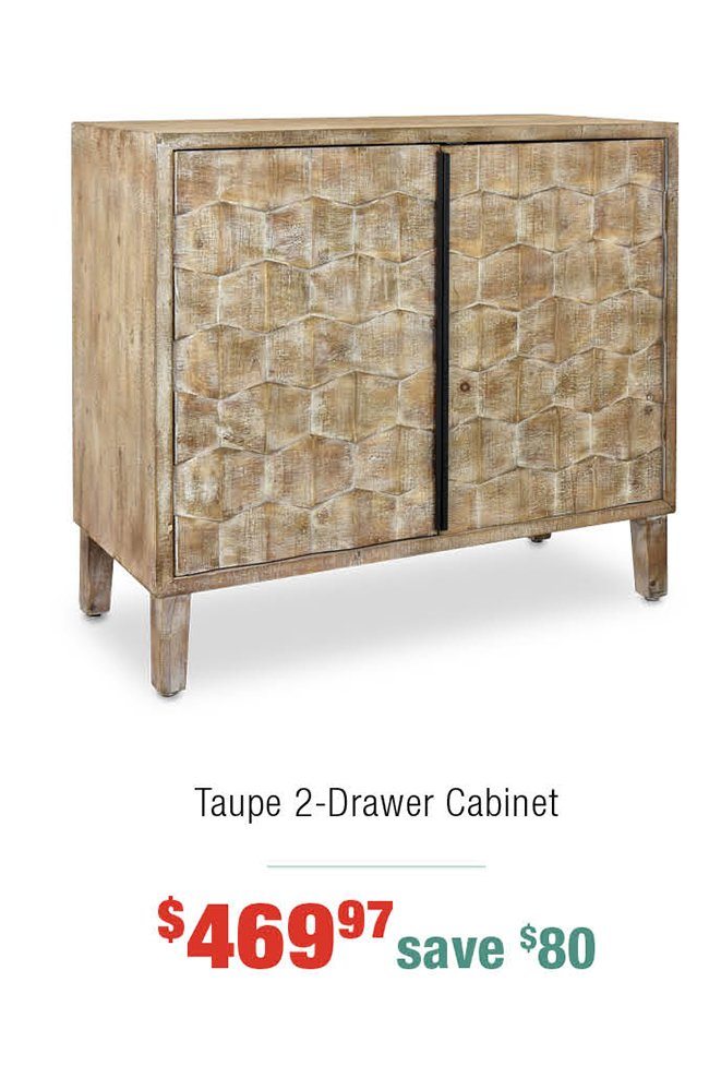 Taupe-cabinet