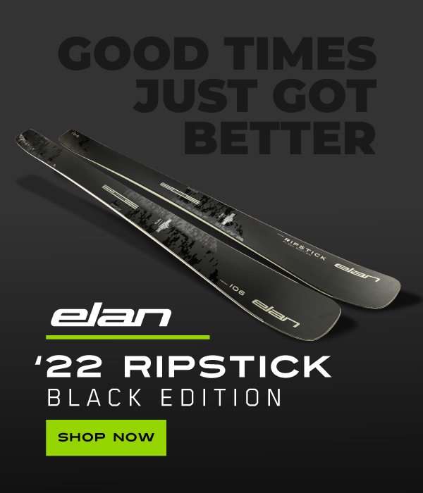 Elan Ripstick Black Edition Skis 2022 - SHOP NOW