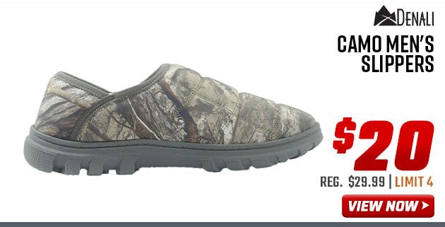 Denali Camo Men's Slippers