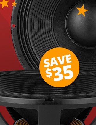 SAVE $35! Dayton Audio PSS555-8 21-inch Pro Subwoofer with 4.5-inch Voice Coil 8 Ohm. SHOP NOW