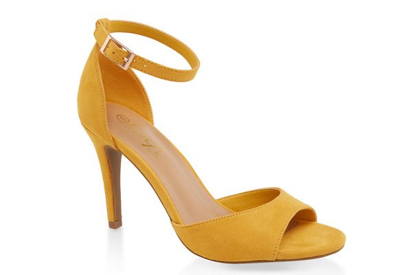 Single Band Ankle Strap High Heel Sandals