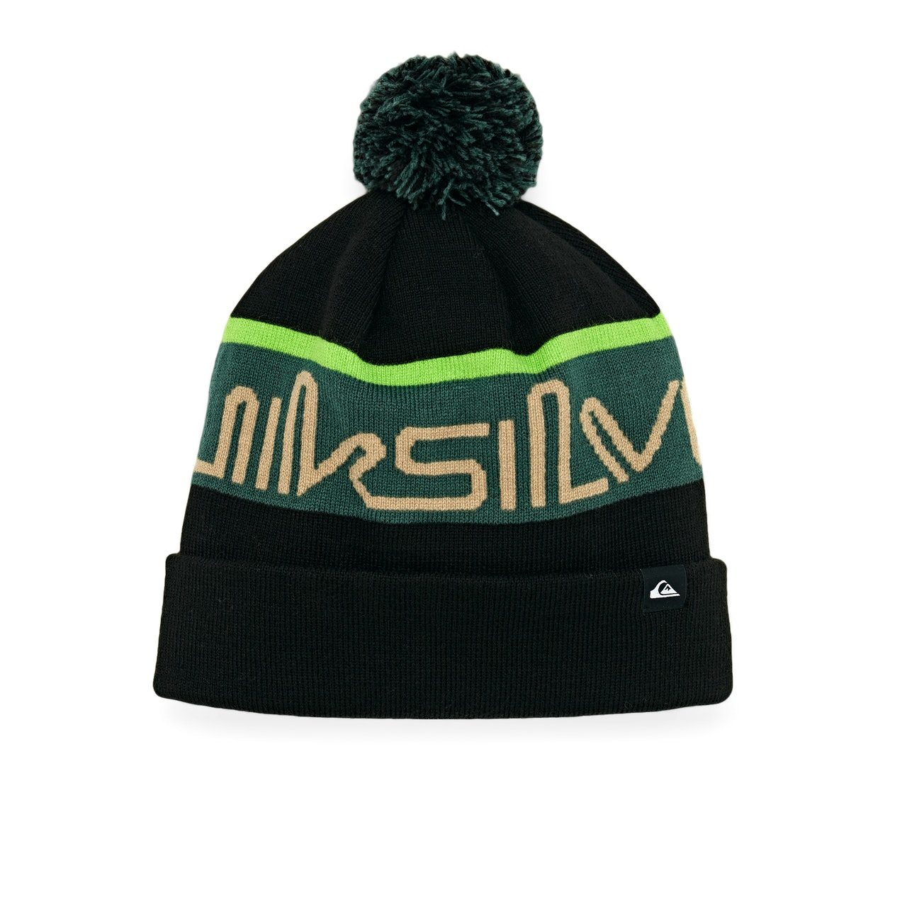 Quiksilver Summit Mens Beanie - True Black