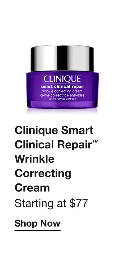 Clinique Smart Clinical Repair™ Wrinkle Correcting Cream | Starting at $77 | Shop Now