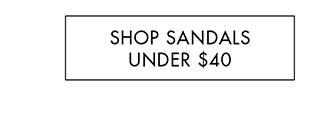 Shop Sandals Under $40