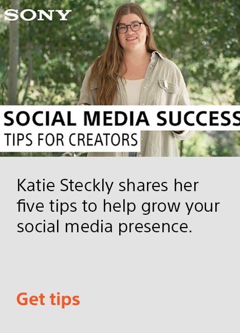 Katie Steckly shares her five tips to help grow your social media presence. | Get tips