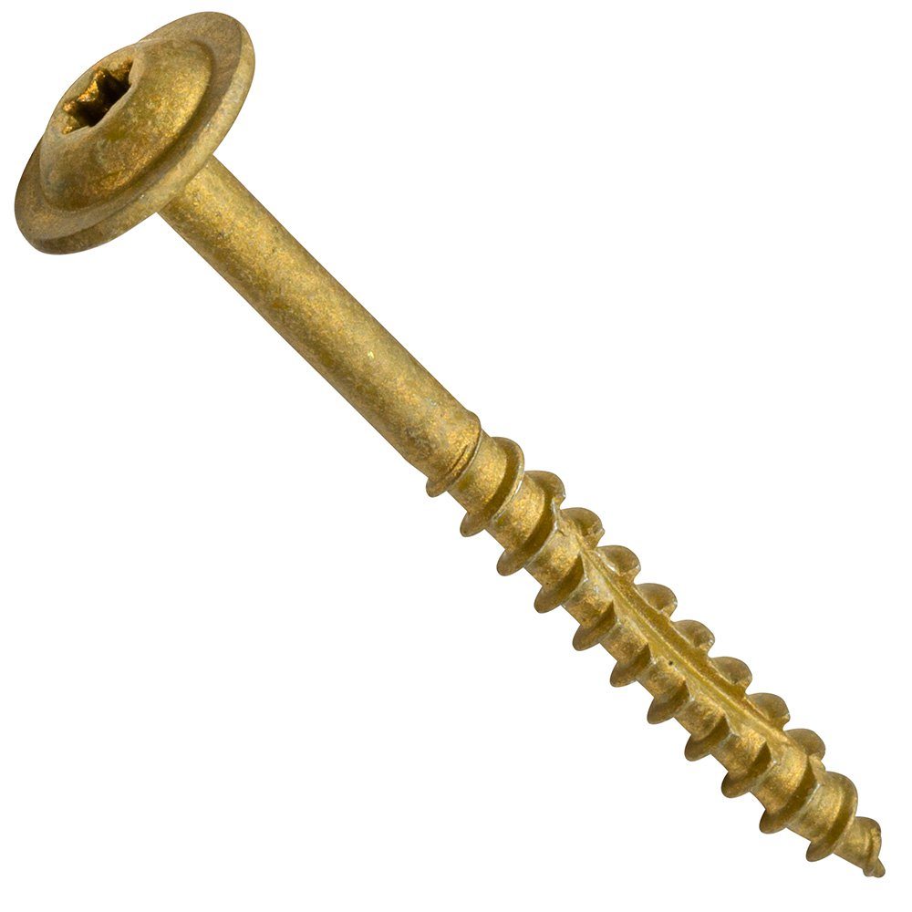 Centerline #7 x 1-1/4'' Washer Head Low-Profile Star Drive Screws, Exterior...