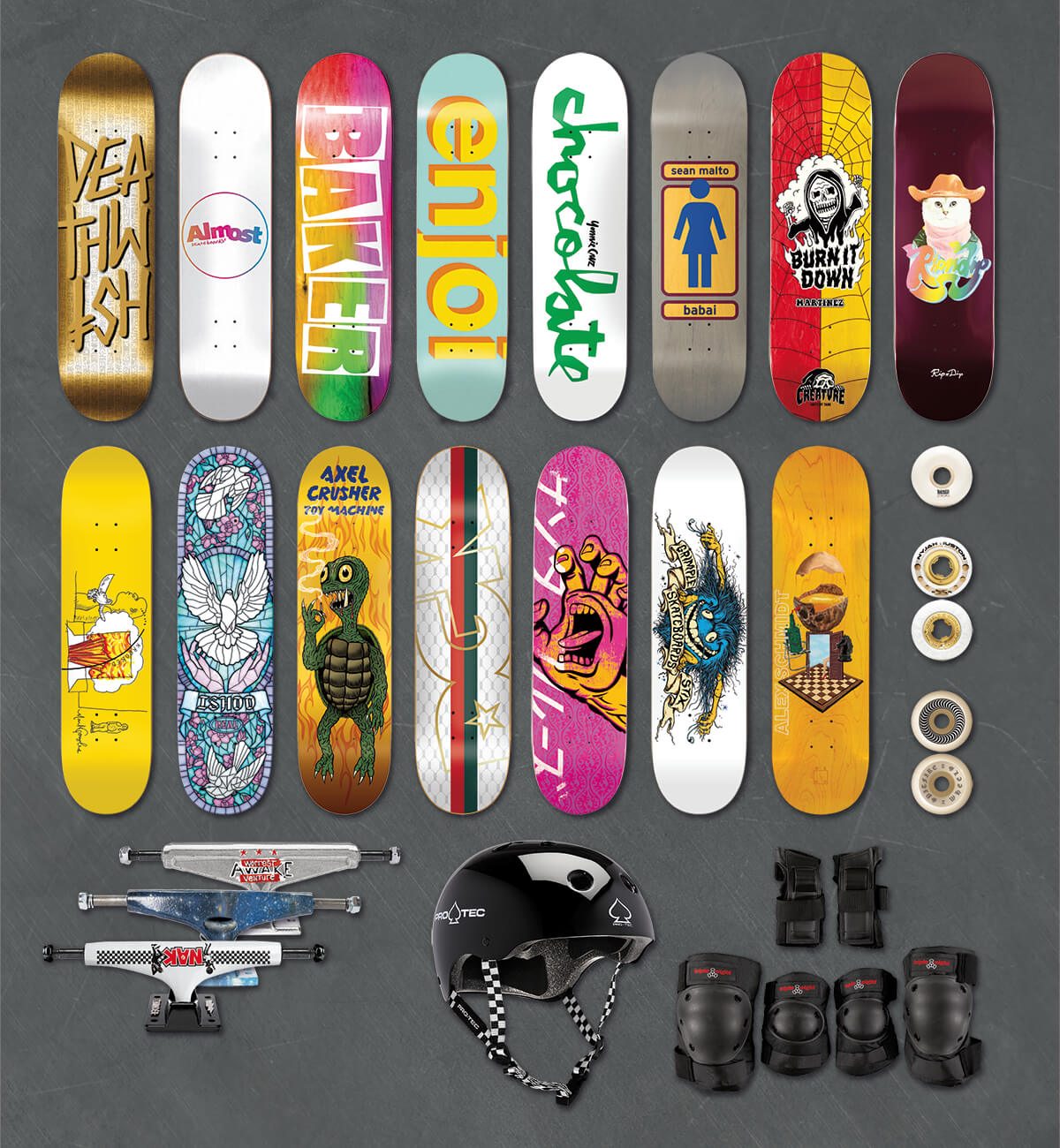 COMPLETE SKATEBOARDS - SHOP NOW