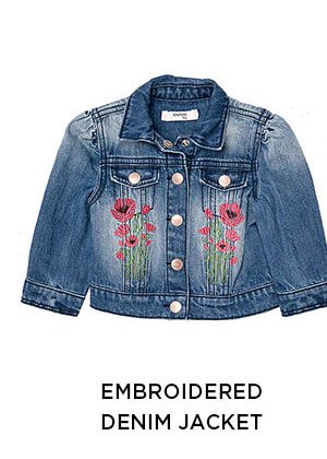 Embroidered Denim Jacket