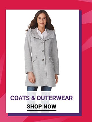 Coats & Outerwear. Shop Now.