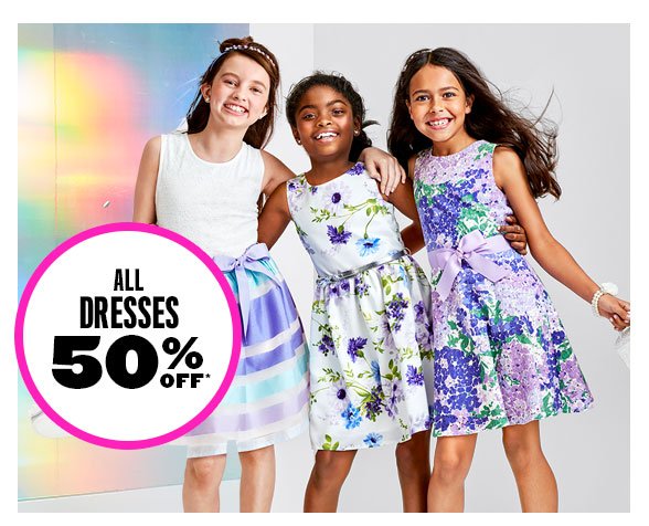 All Dresses 50% Off