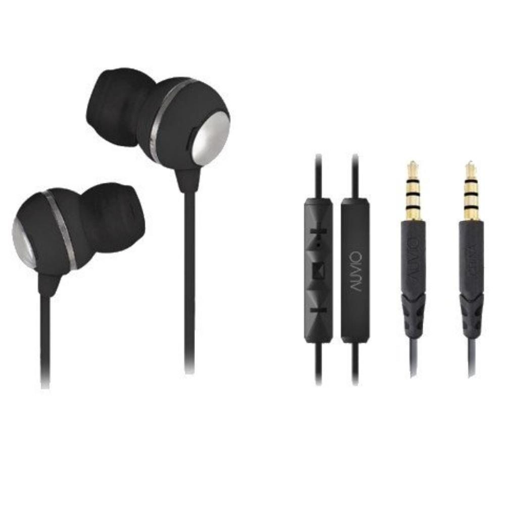 Earbuds with Apple Remote & Microphone (Black)