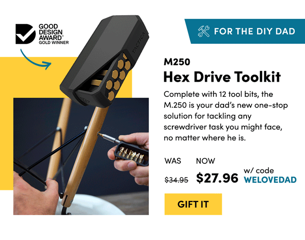 M250 Hex Drive Toolkit | Gift It