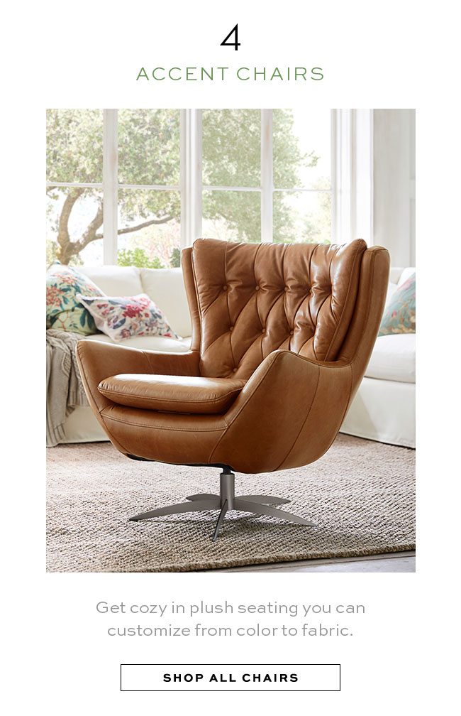 4 ACCENT CHAIRS