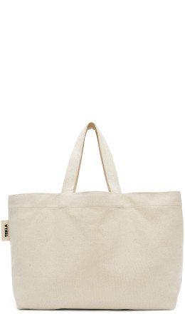 Tekla - Off-White Canvas Tote