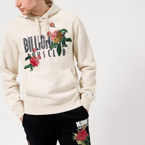 Embroidered Floral Hoody