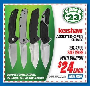 Kershaw Assisted-Open Folding Knife