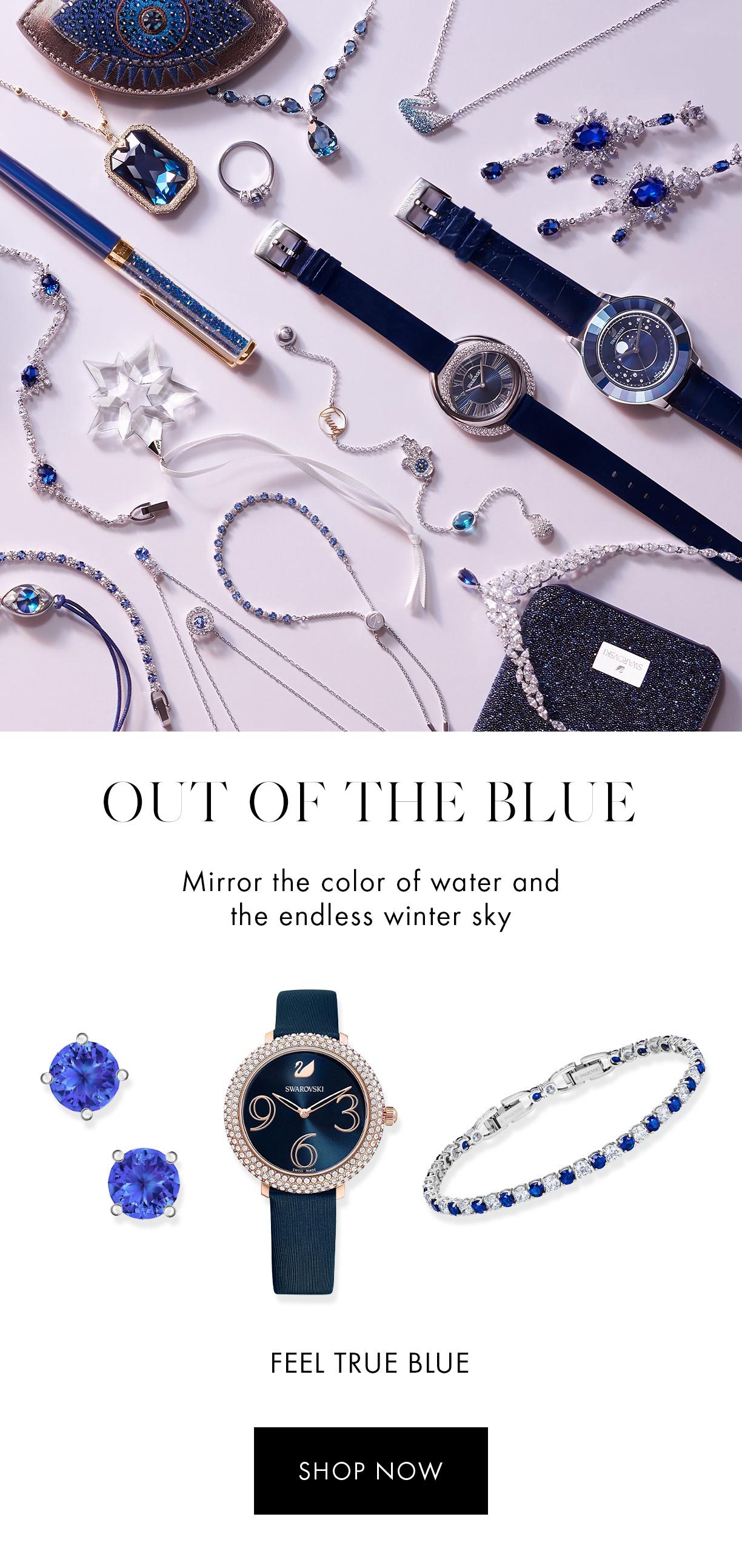 Out of the blue