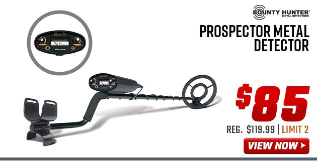 Bounty Hunter Prospector Metal Detector