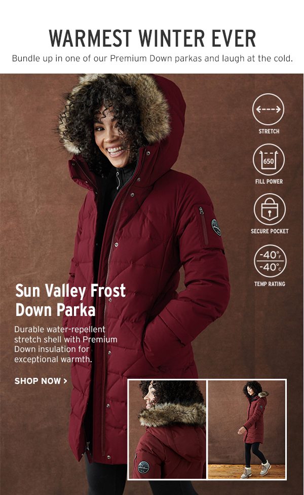 Eddie bauer sun outlet valley jacket