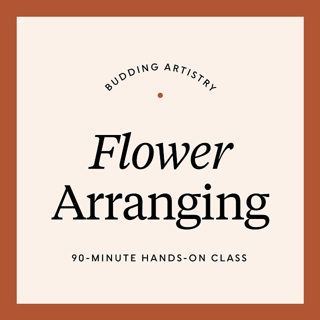 Budding Artistry Flower Arranging