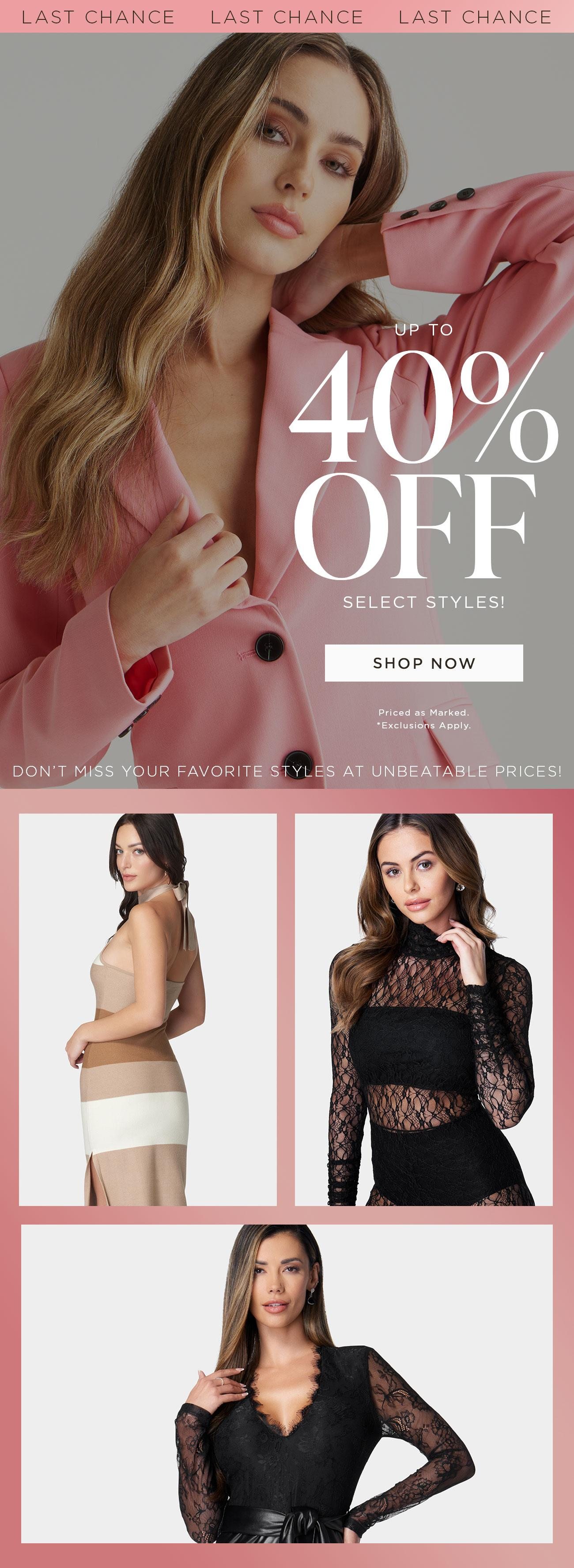 Up To 40% Off Select Styles! | Shop Now