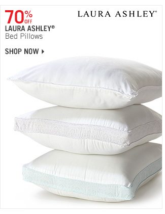 Shop 70% Off Laura Ashley Bed Pillows