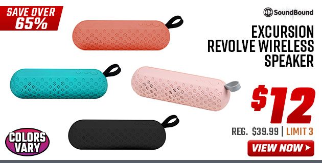 Soundbound Excursion Revolve Wireless Speaker