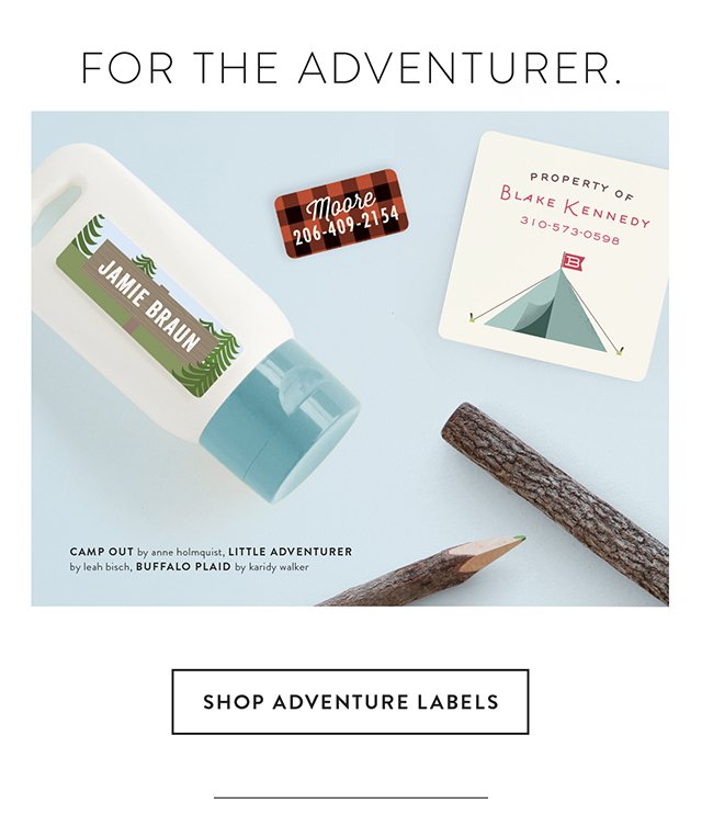 Adventure Labels