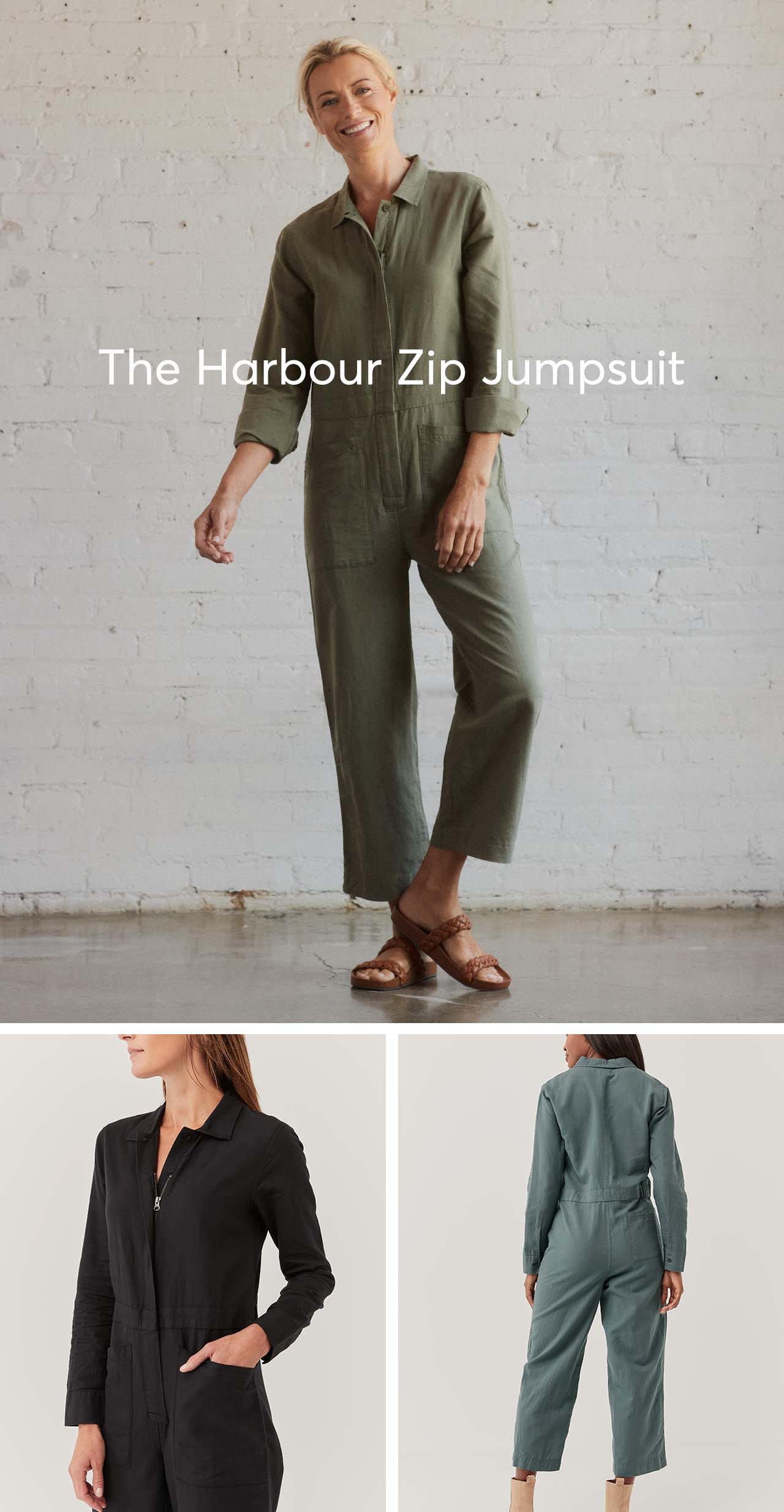 The Harbour Zip Jumpsuit