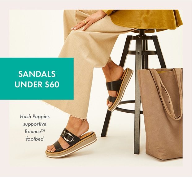 SANDALS UNDER $60