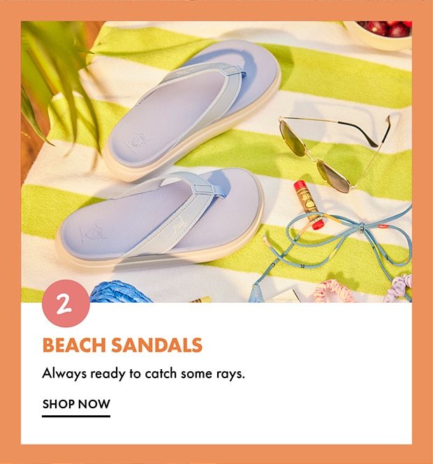 SHOP NOW-BEACH SANDALS