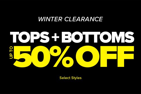 Shop Winter Clearance