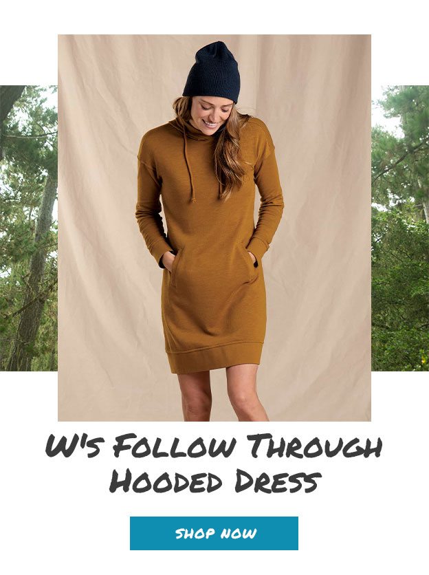 Shop Women's Follow Through Hooded Dress