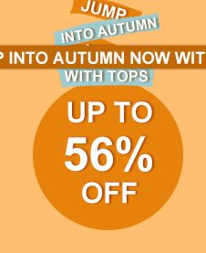 Jump into Autumn now with tops