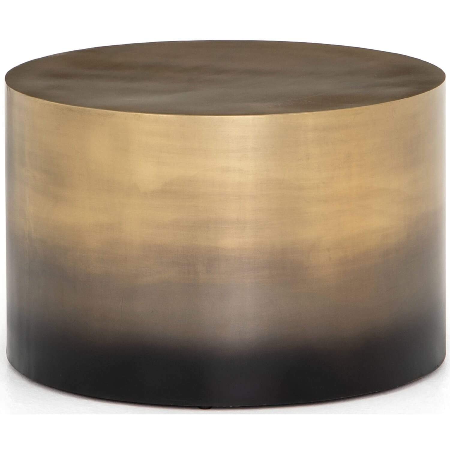 Image of Cameron Ombre Bunching Table, Ombre Brass