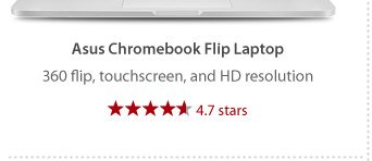 Asus Chromebook Flip C302 Silver Laptop Computer