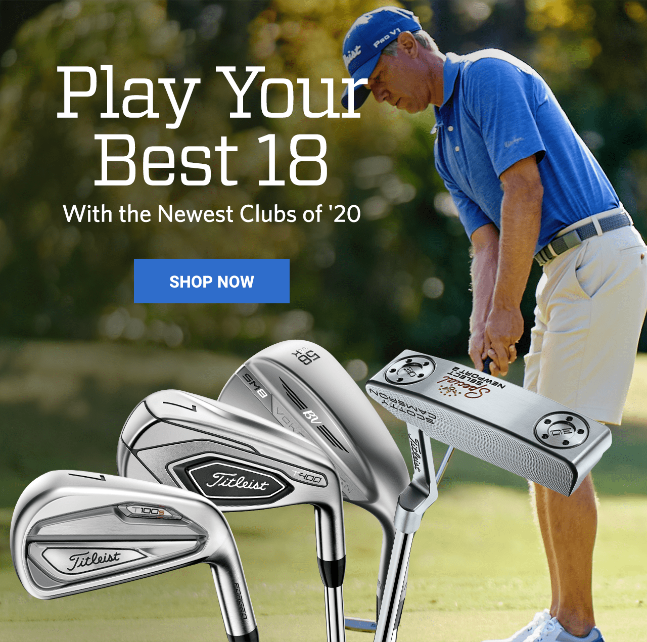 Play your best 18 with the newest clubs of 2020. Shop now.