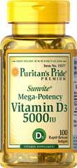 Vitamin D3 125 mcg (5000 IU)