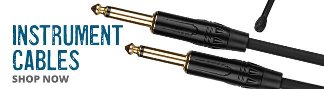 Instrument Cables. SHOP NOW