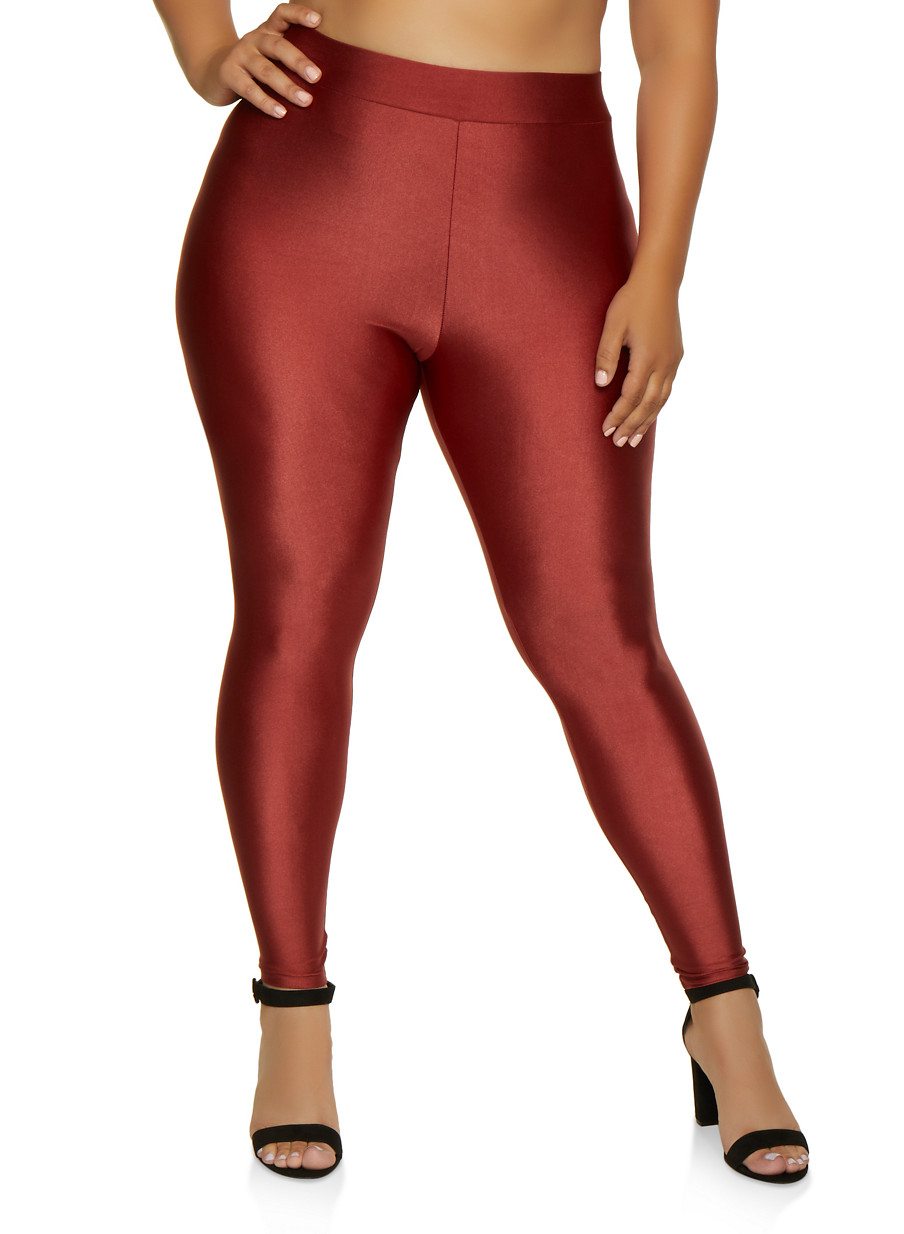 Plus Size Spandex Leggings