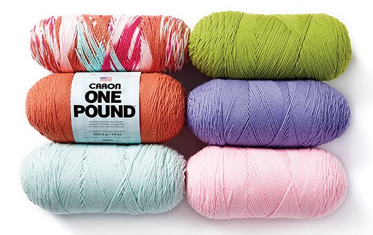 Caron One Pound or Jumbo Yarn. SHOP ALL.