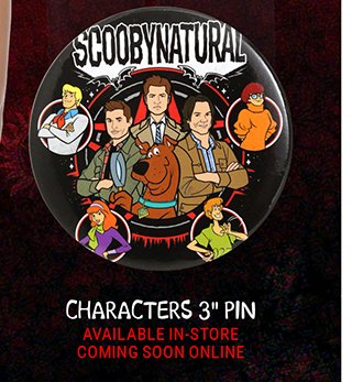 Characters 3 inch Pin Avaiable in-store Coming Soon online